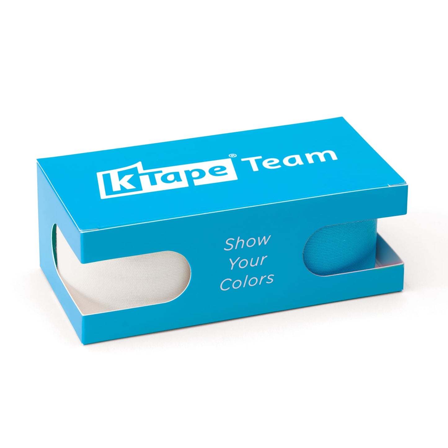 K-Tape Team White & Blue, Caja Blue