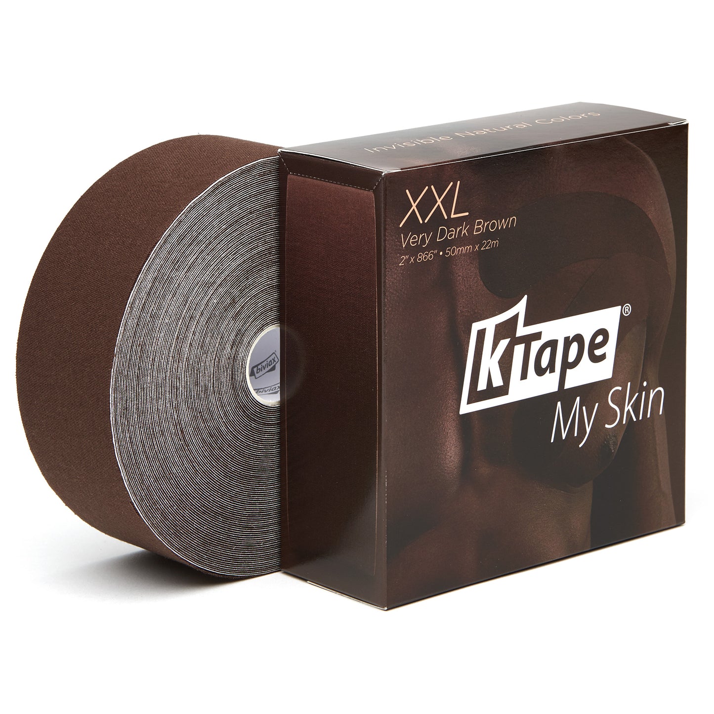 K-Tape My Skin Very Dark Brown XXL