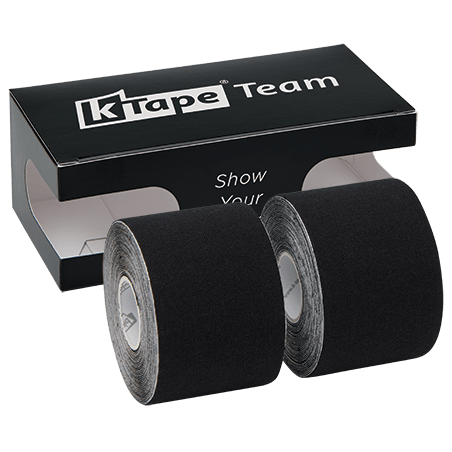 K-Tape Team Black, Caja Black