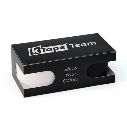 K-Tape Team White &amp; Black, Caja Black