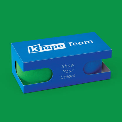 K-Tape Team Green &amp; Sport Blue, Caja port Blue
