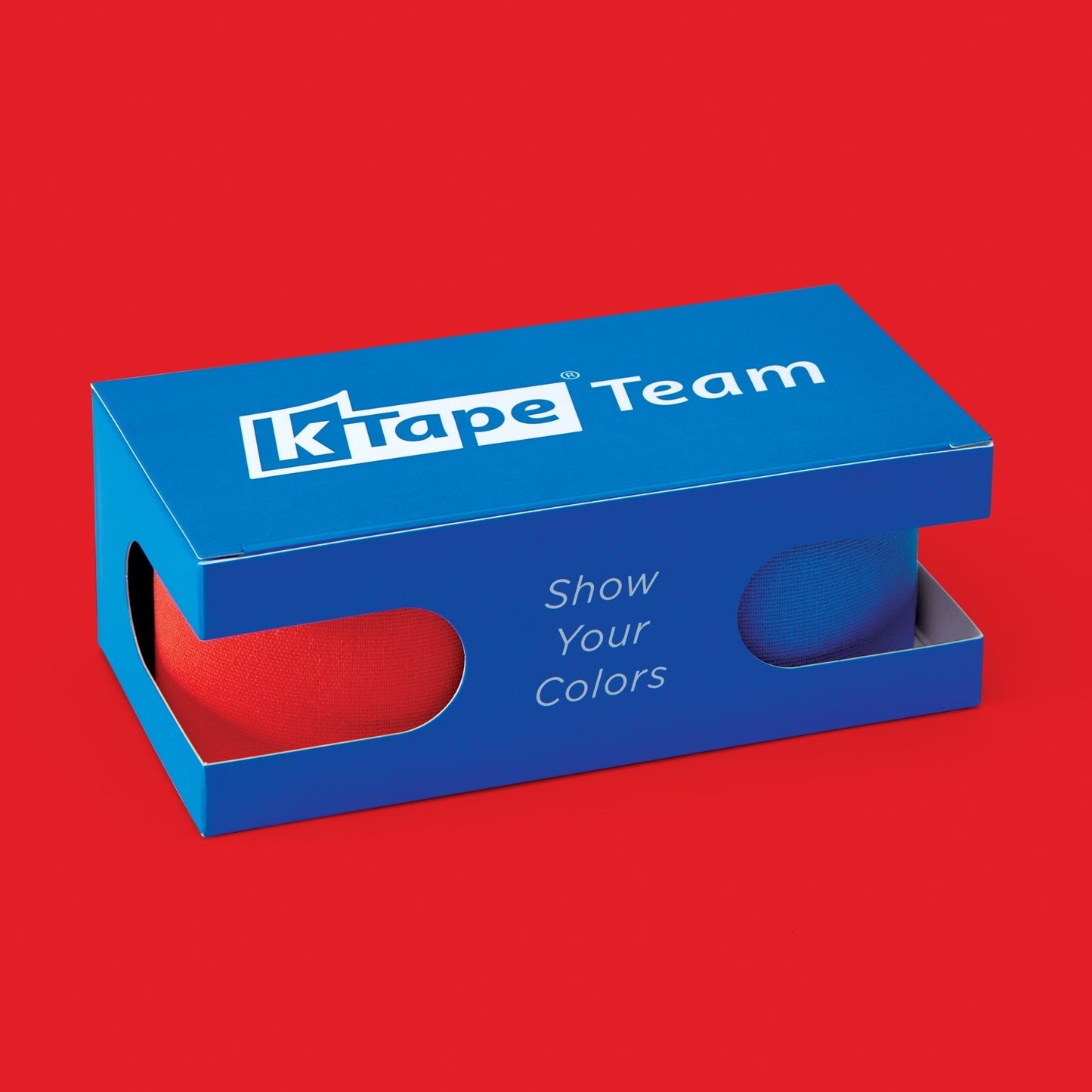 K-Tape Team Sport Red &amp; Sport Blue, Caja Sport Blue