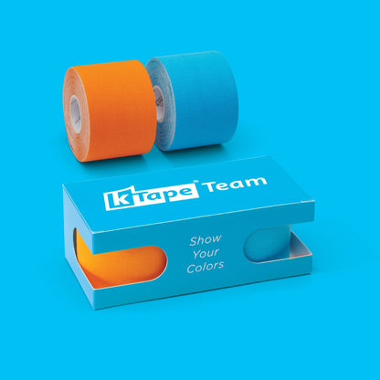 K-Tape Team Orange &amp; Blue, Caja Blue
