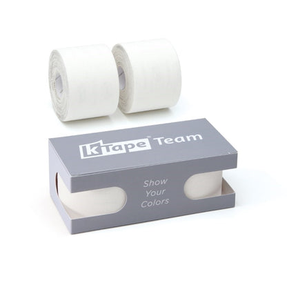 K-Tape Team White, Caja Grey