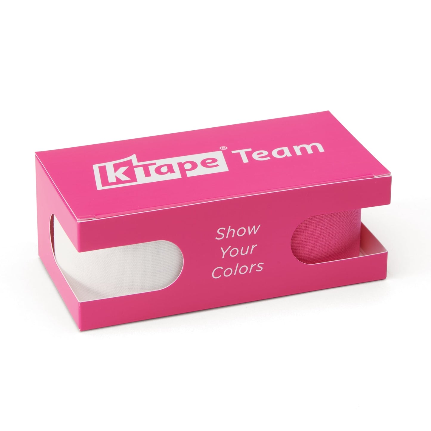K-Tape Team White &amp; Red, Caja Red