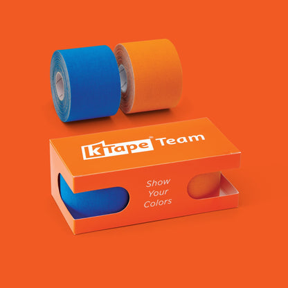 K-Tape Team Sport Blue &amp; Blue, Caja Blue