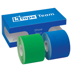 K-Tape Team Green & Sport Blue, Sport Blue Box