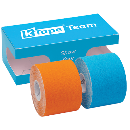 K-Tape Team Orange &amp; Blue, Caja Blue