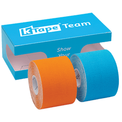 K-Tape Team Orange & Blue, Blue Box
