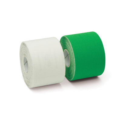 K-Tape Team White &amp; Green, Caja Green