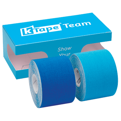 K-Tape Team Sport Blue &amp; Blue, Caja Blue