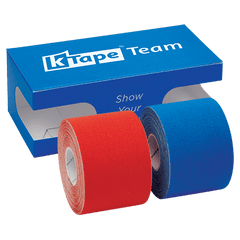 K-Tape Team Sport Red & Sport Blue, Sport Blue Box