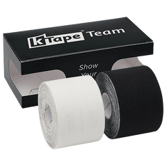 K-Tape Team White & Black, Black Box