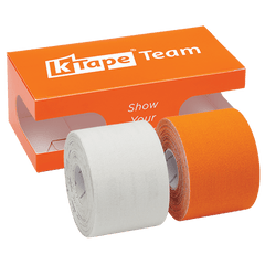 K-Tape Team White & Orange, Orange Box