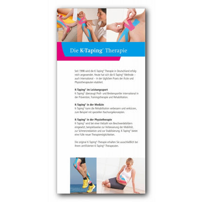 Patientenflyer für Physiotherapie